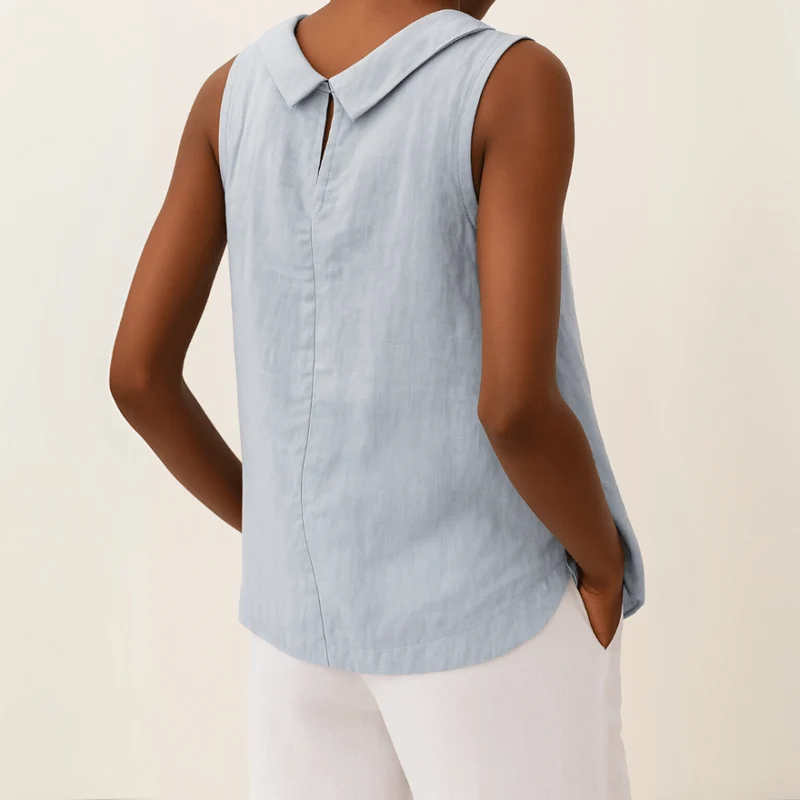 Anette™ - Hochwertige Ärmellose Bluse
