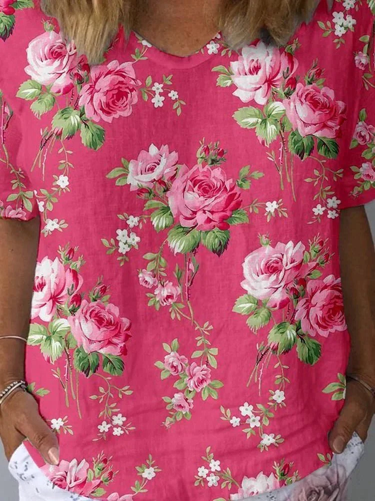 Lisa™ - Künstlerisches Floral-Shirt