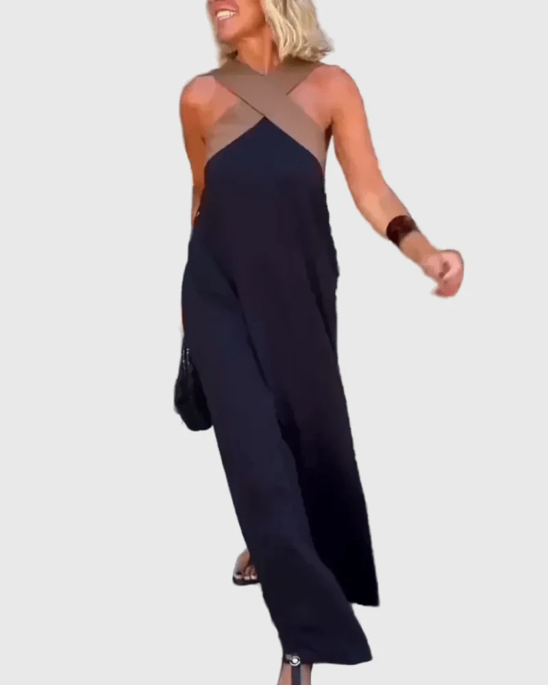 Lana™ - Anmutiges Fließendes Maxikleid