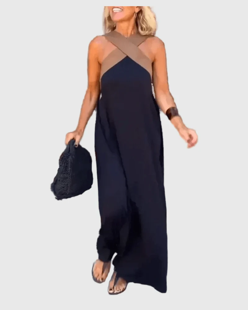 Lana™ - Anmutiges Fließendes Maxikleid
