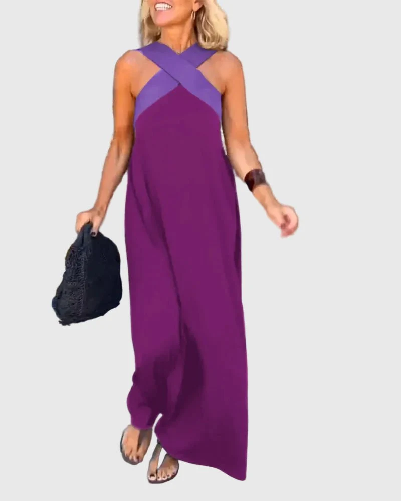Lana™ - Anmutiges Fließendes Maxikleid