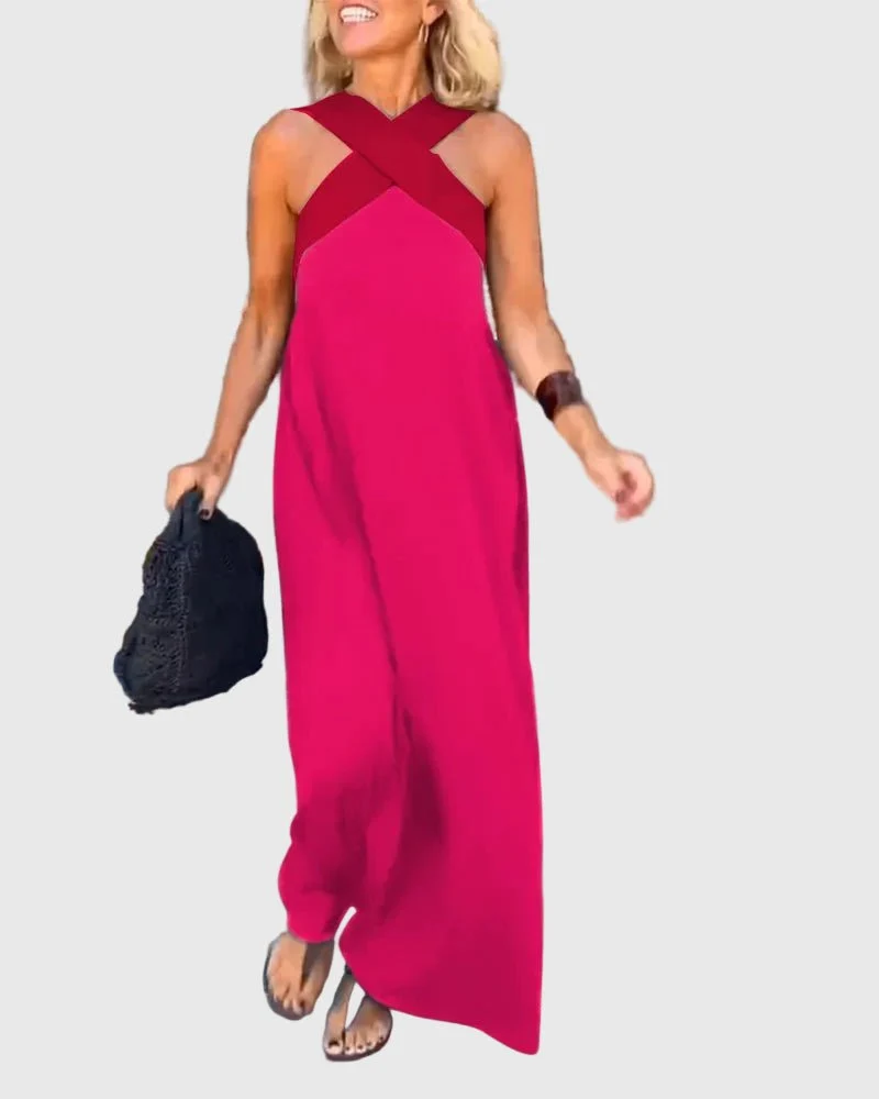 Lana™ - Anmutiges Fließendes Maxikleid