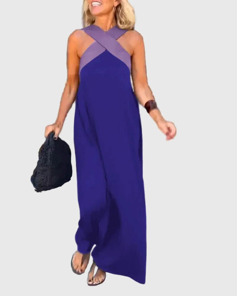 Lana™ - Anmutiges Fließendes Maxikleid