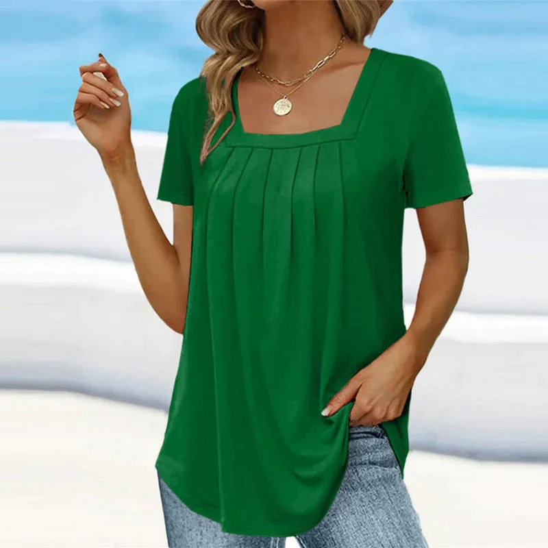 Ella | Elsa | Elegante Drapage-Bluse