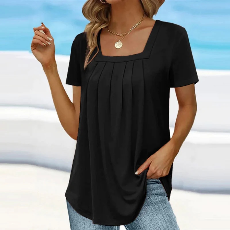 Ella | Elsa | Elegante Drapage-Bluse