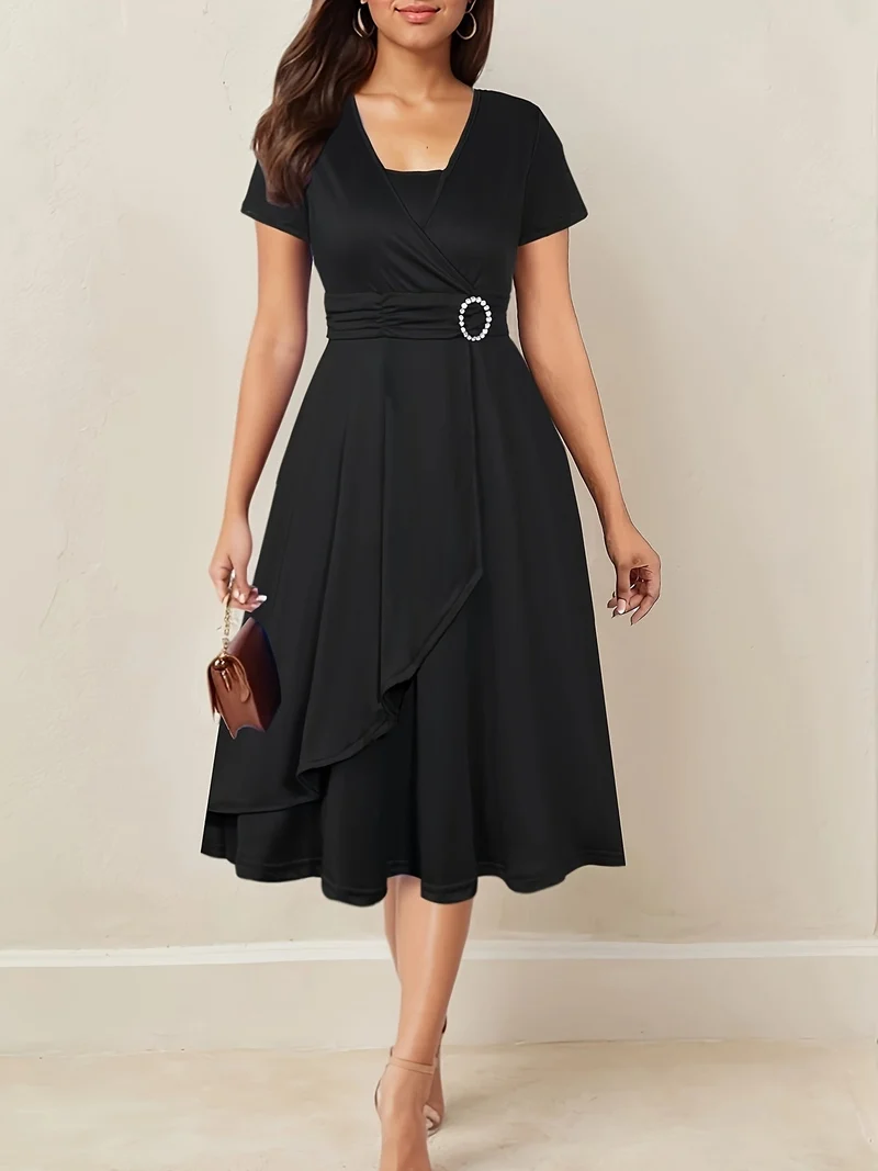 Maja | Herbstliches Hochzeitsgast Maxikleid