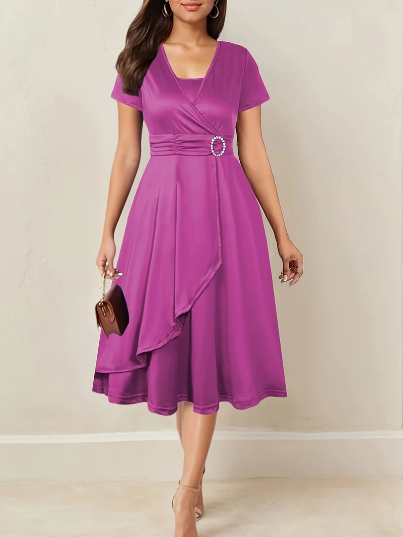 Maja | Herbstliches Hochzeitsgast Maxikleid