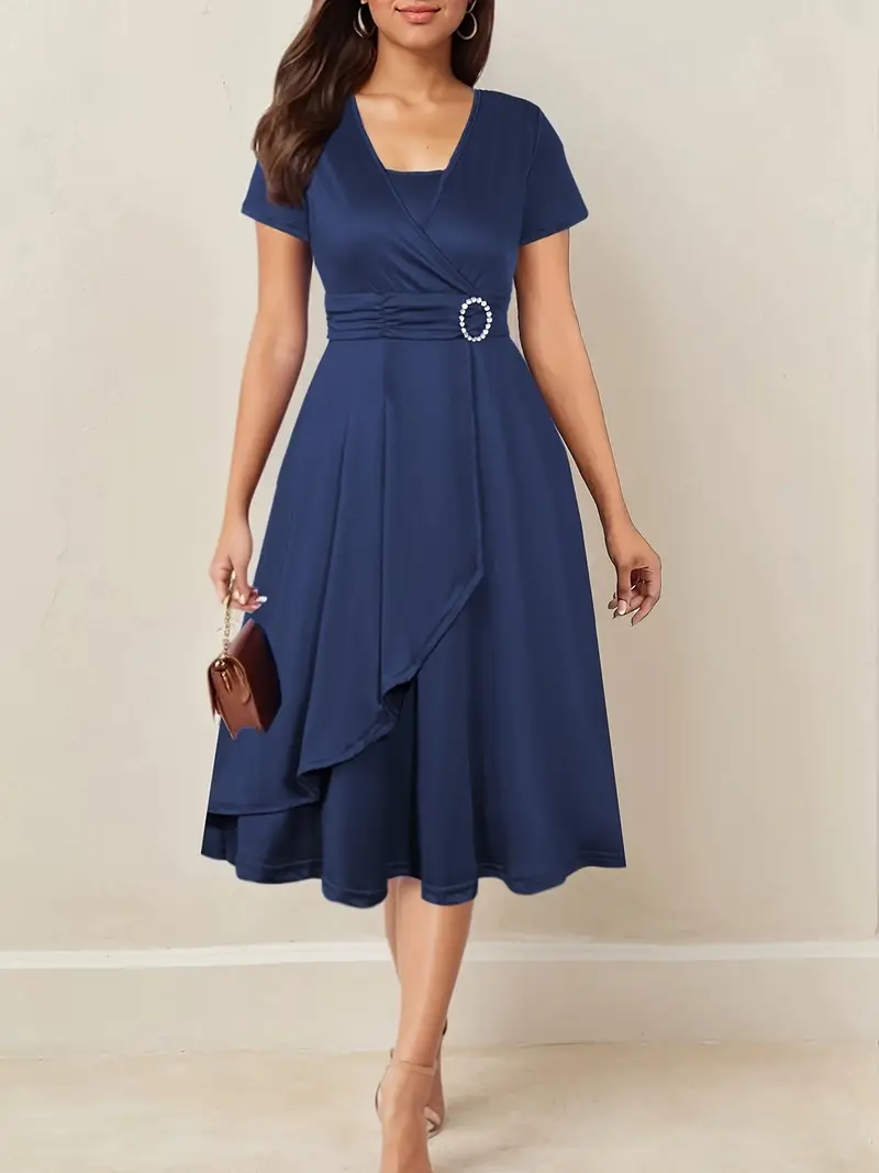 Maja | Herbstliches Hochzeitsgast Maxikleid