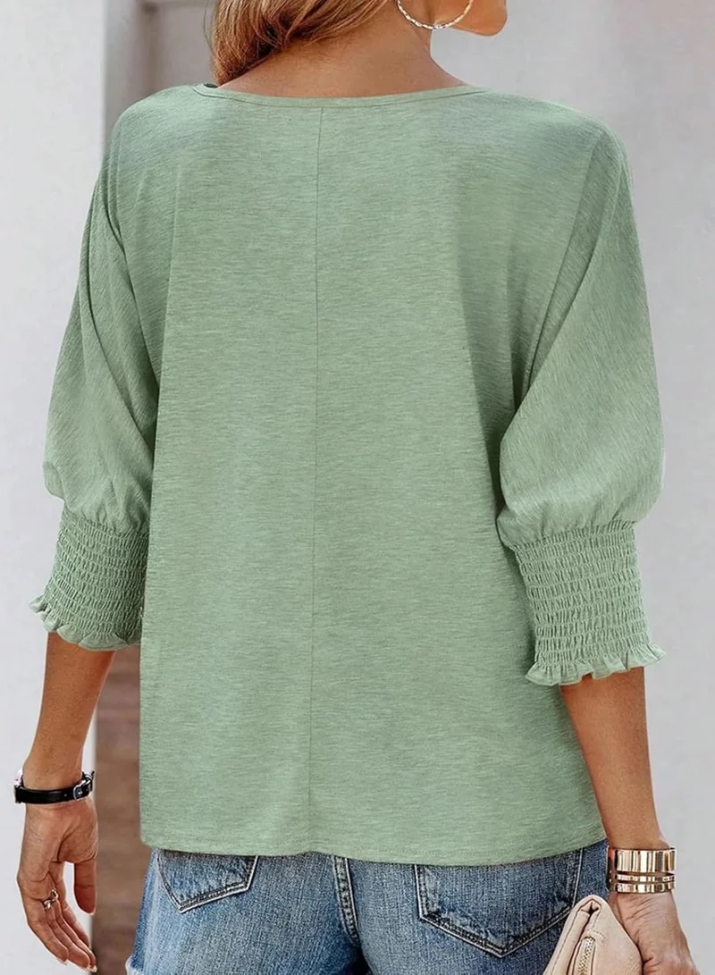 Victoria | Elegante Plissee-Bluse