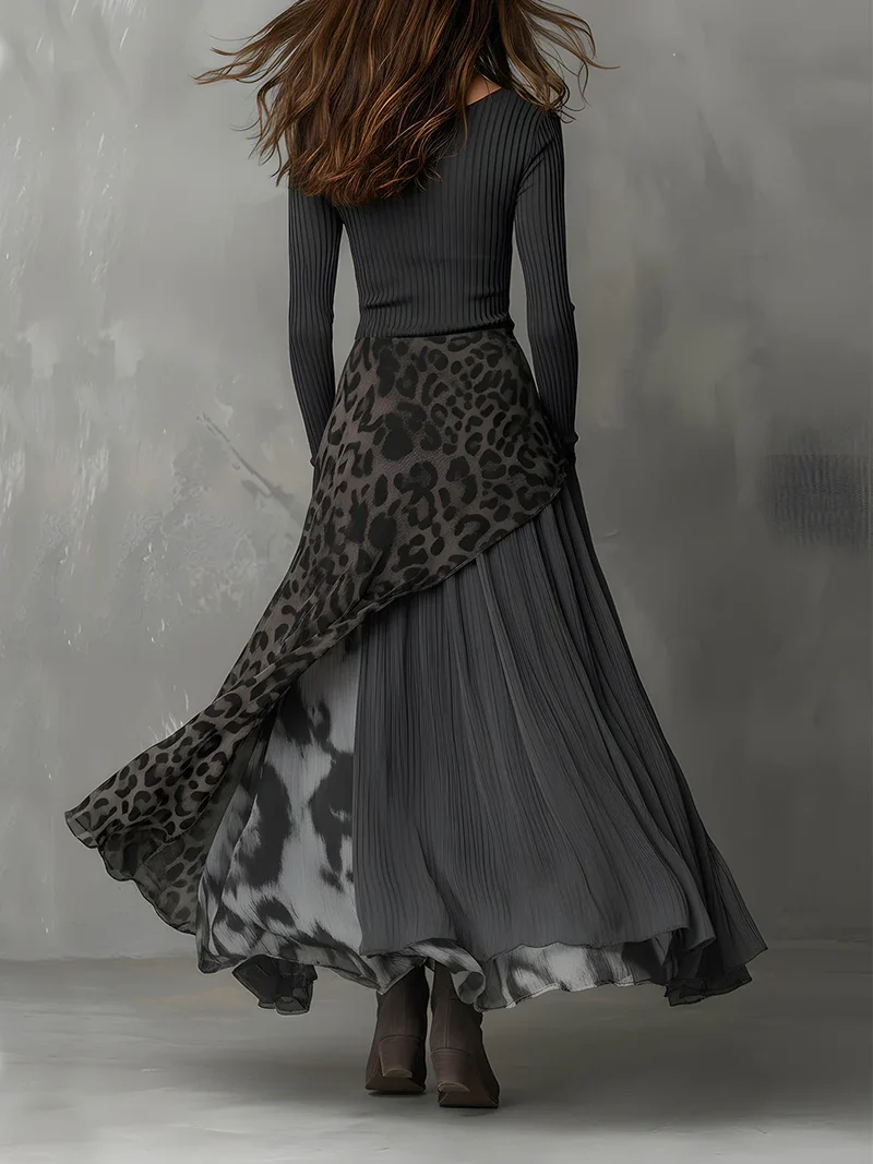 Frieda | Elegantes Boho Maxi-Kleid