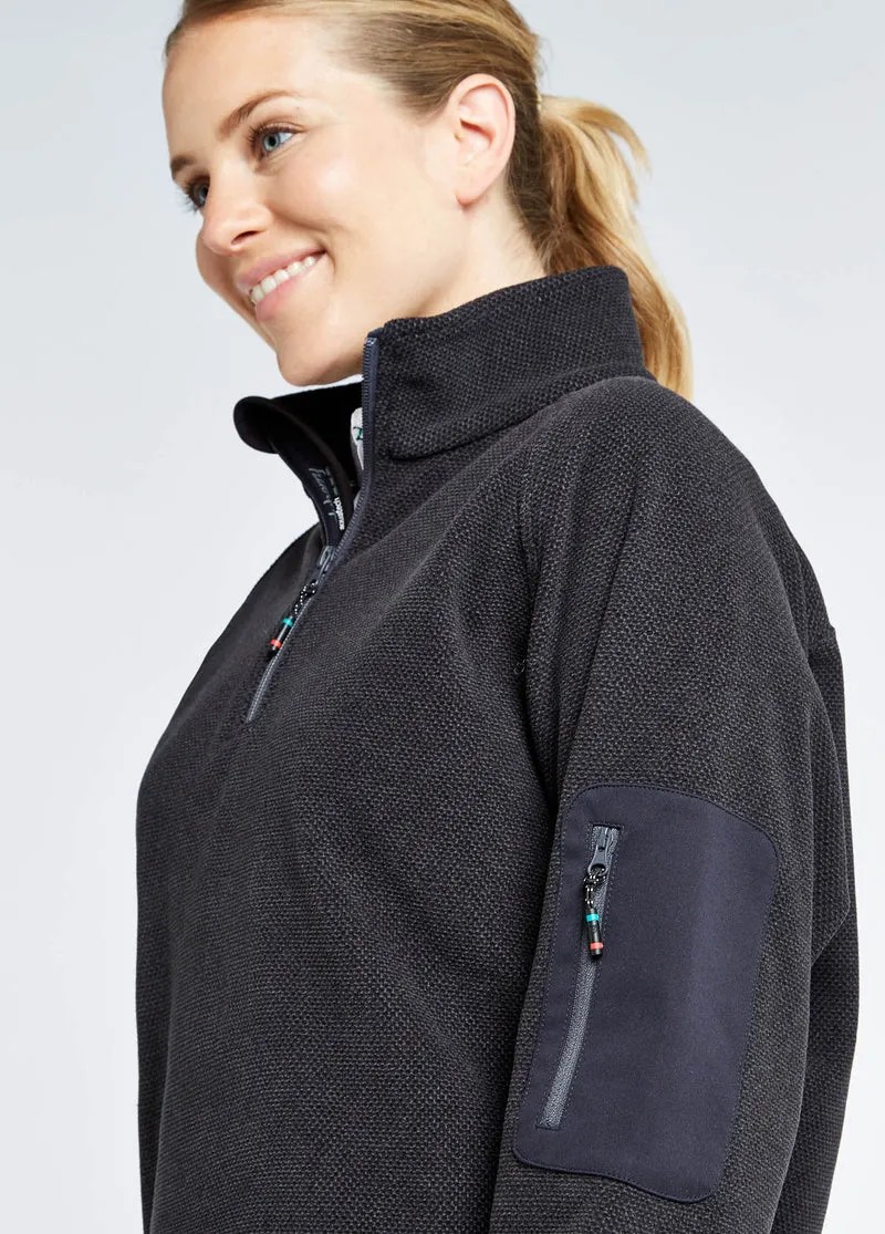 Monaco Damen Fleecepullover - Graphite