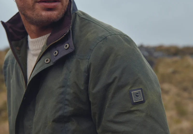 Carrickfergus Wachsjacke - Fennel