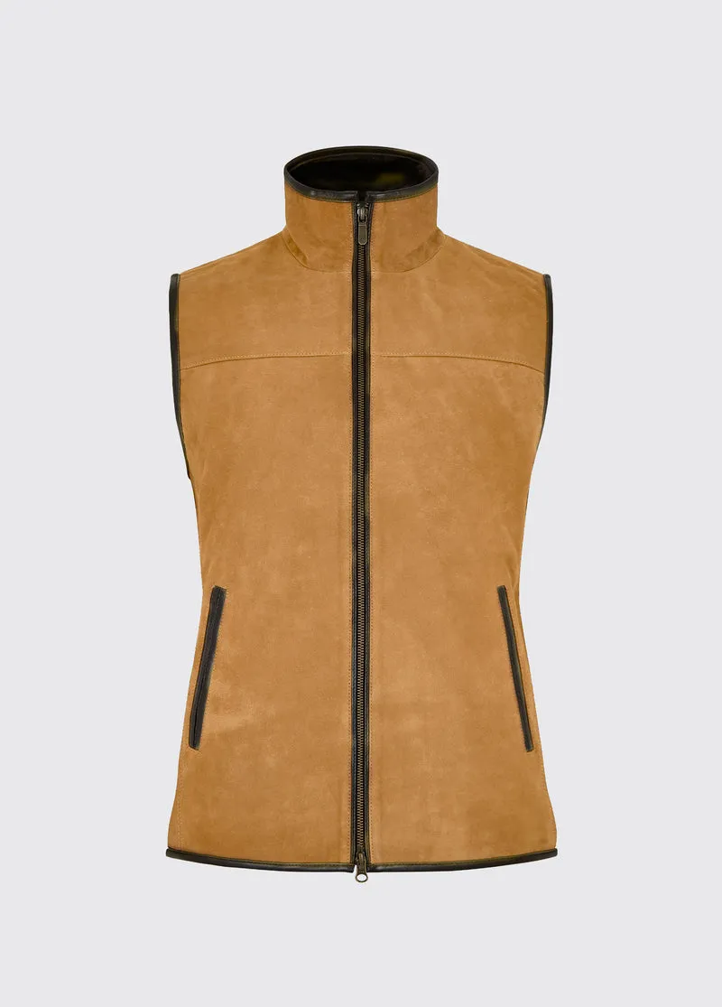 Dunhill Lederweste - Tan