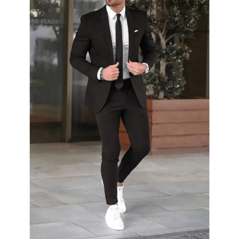 Thomas | Herren Casual Zweiteiliger Zweiteiler Anzug