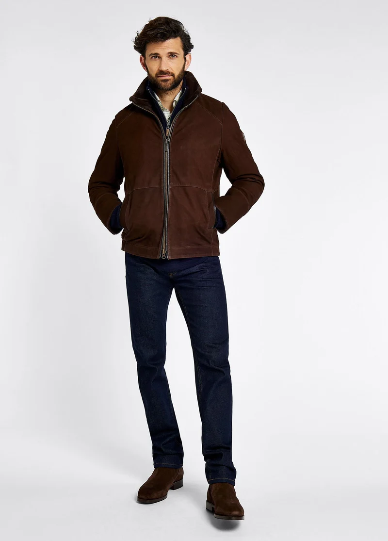 Merriman Lederjacke - Walnut