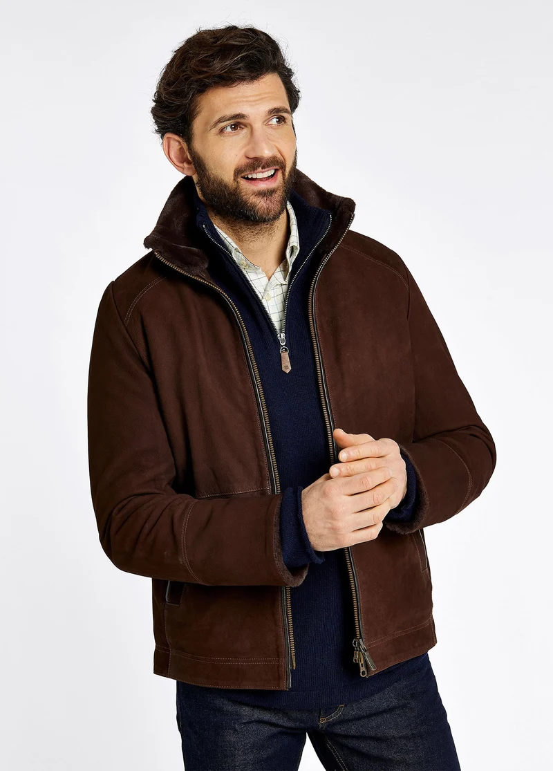 Merriman Lederjacke - Walnut