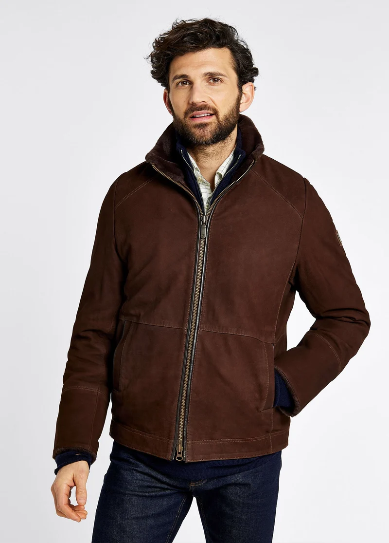 Merriman Lederjacke - Walnut
