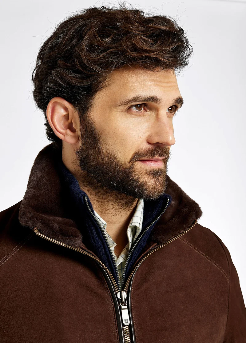 Merriman Lederjacke - Walnut