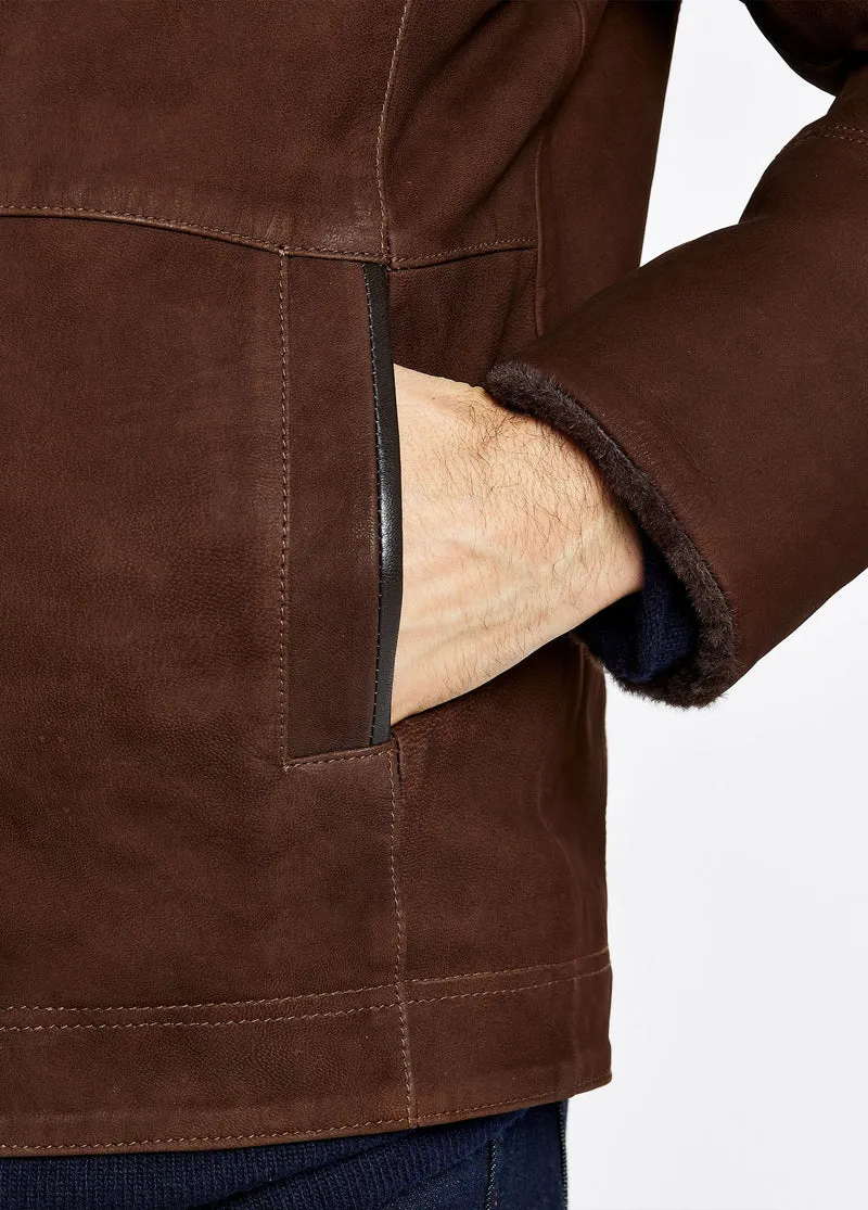 Merriman Lederjacke - Walnut