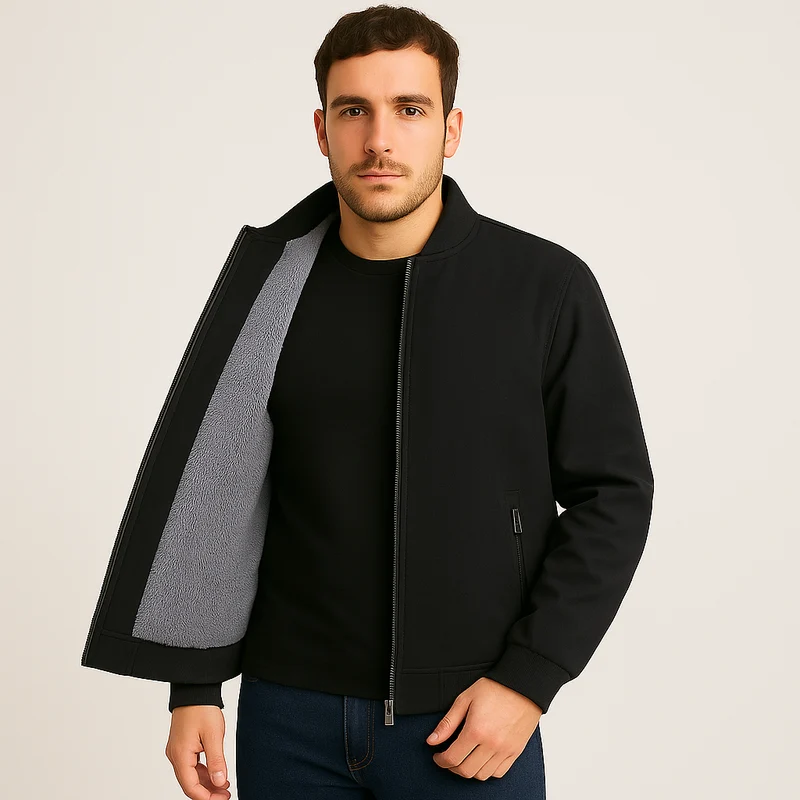 Bomberjacke mit Fleecefutter für Herren