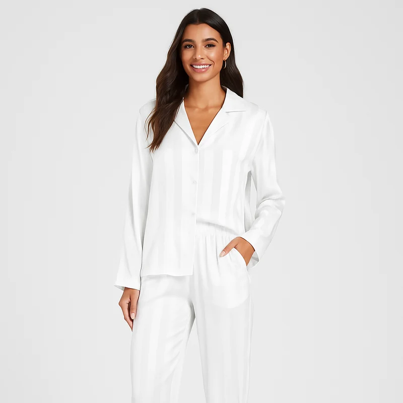 Shubo – Bequemer Damen-Pyjama für entspanntes Schlafen und Entspannen