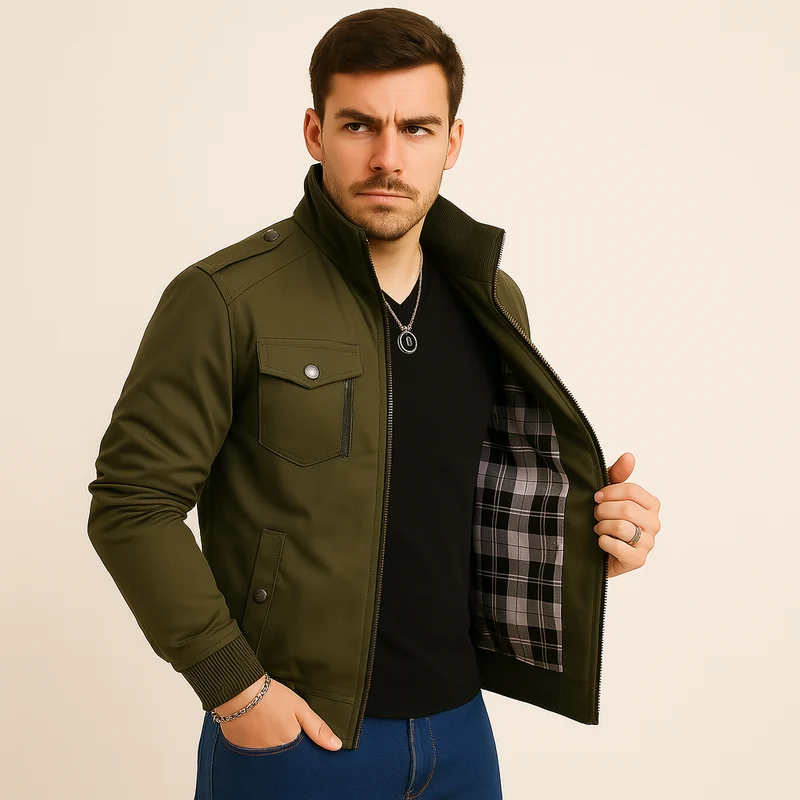 Connor Herren Cargojacke – Fleecegefütterter Outdoormantel