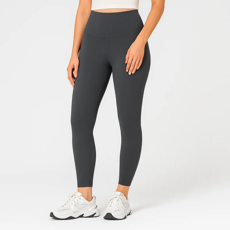 Yoga-Leggings mit hohem Bund für Damen – schweißableitende und dehnbare Sportbekleidung