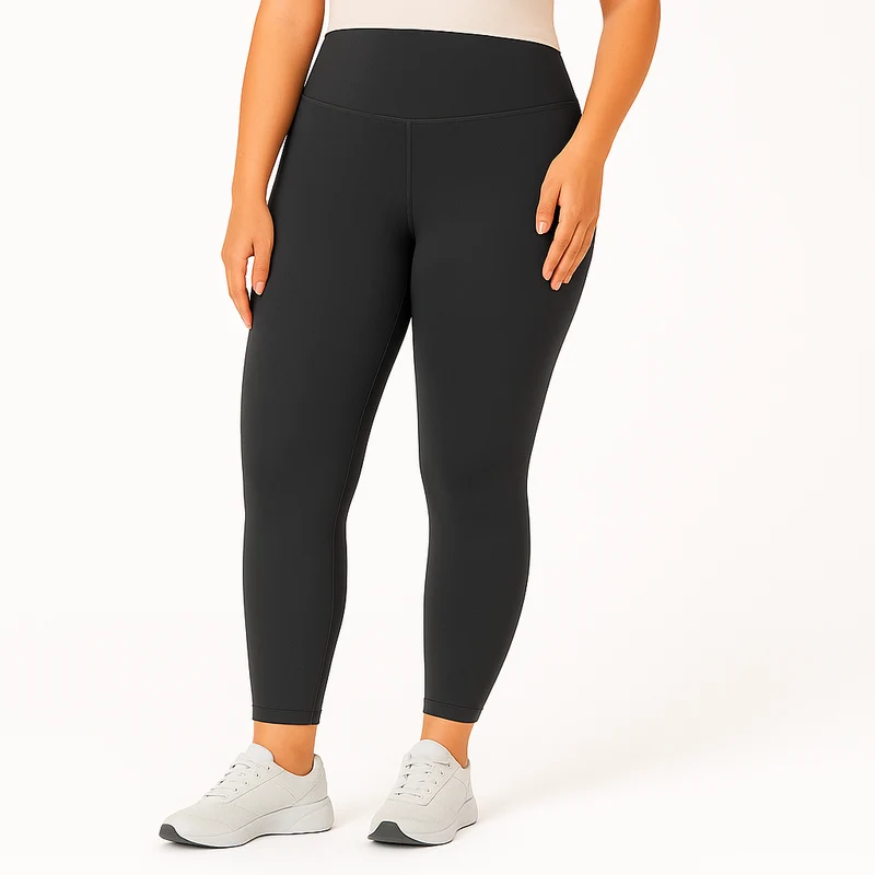 Yoga-Leggings mit hohem Bund für Damen – schweißableitende und dehnbare Sportbekleidung