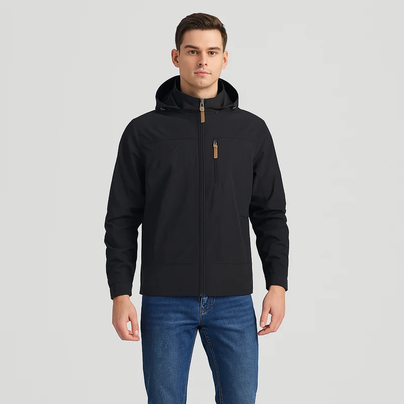 Logan Taktische wasserdichte Outdoor-Kapuzenjacke für Herren