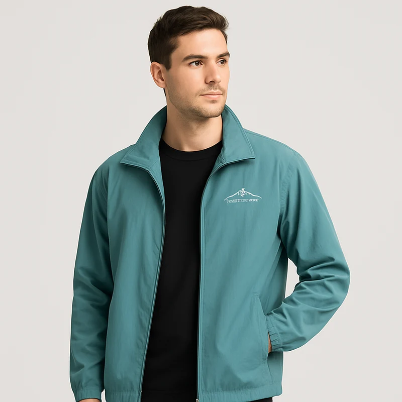 Ethan Herrenjacke – Leichter Freizeitmantel mit Reißverschluss