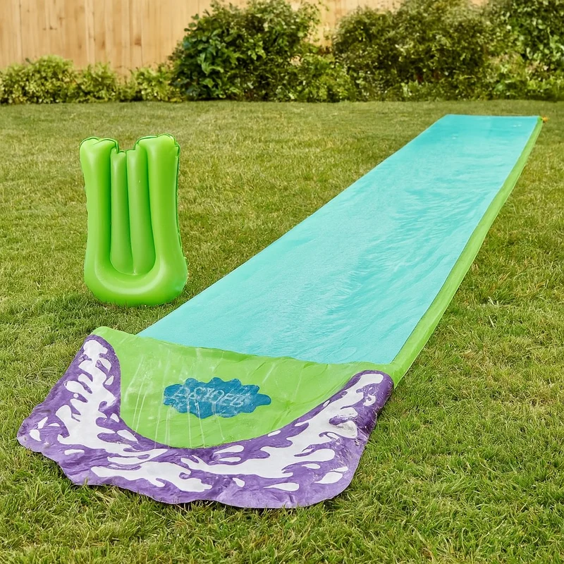 Riesige aufblasbare Wasserrutsche (5,0 m) – 73,66 cm breit – für Kinder und Erwachsene