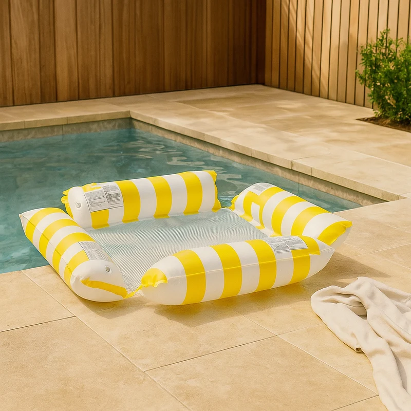 Aufblasbare Poolliege – Komfortable Schwimmliege für Erwachsene und Kinder