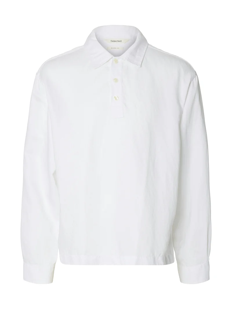 Overshirt aus Lyocell-Leinen-Mix
