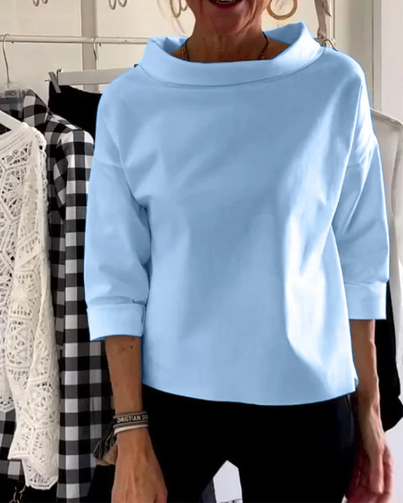 Modernes Oberteil für Damen | Kurzarm