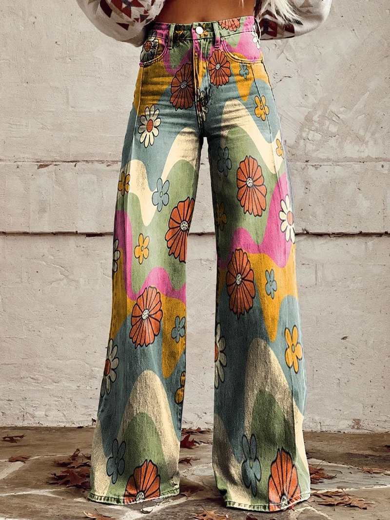 Lässige Baggy Jeans für Damen | Lang
