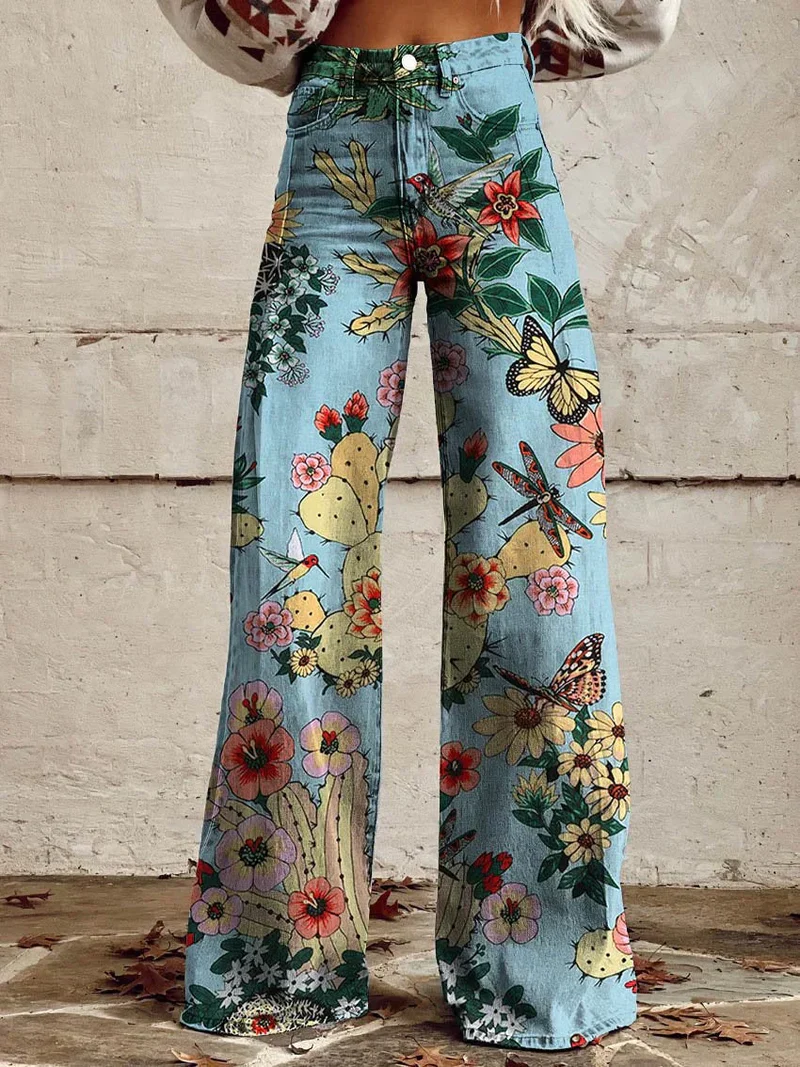 Lässige Baggy Jeans für Damen | Lang
