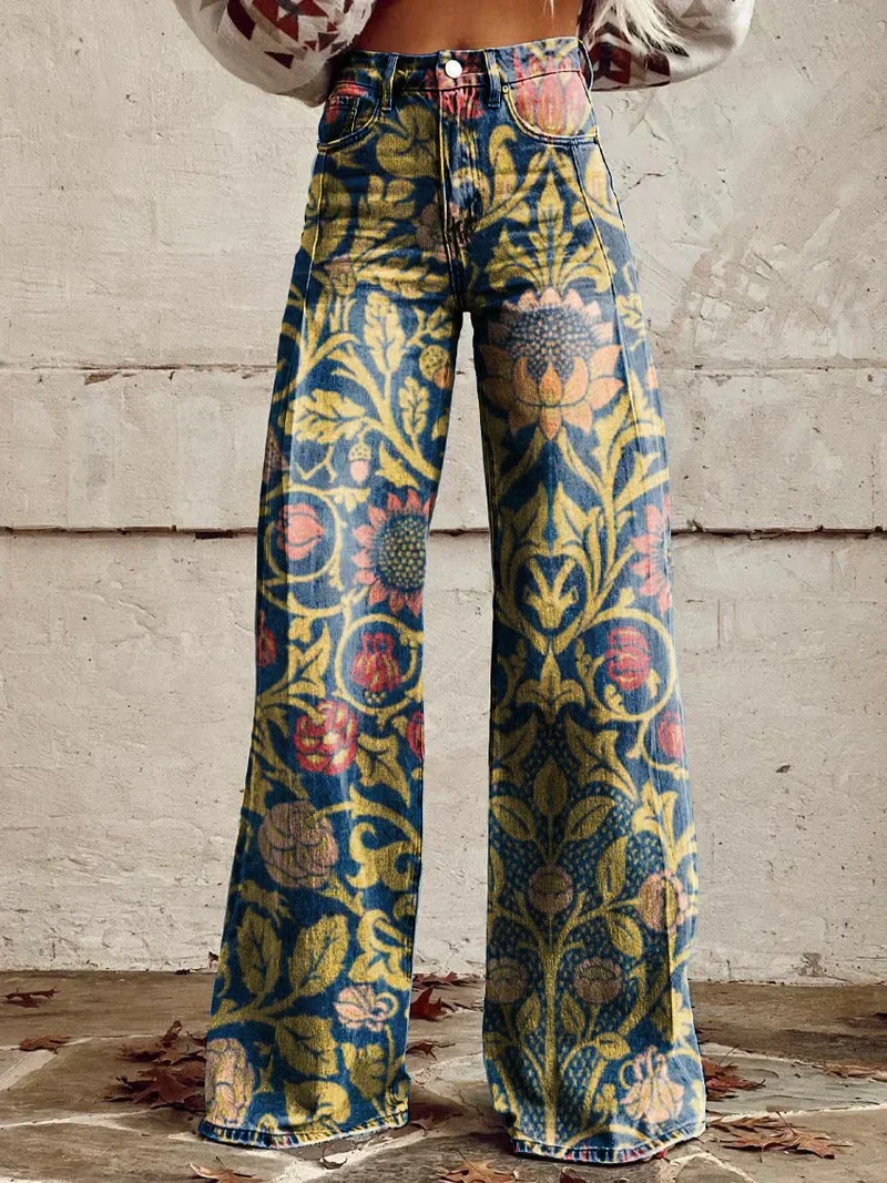 Lässige Baggy Jeans für Damen | Lang
