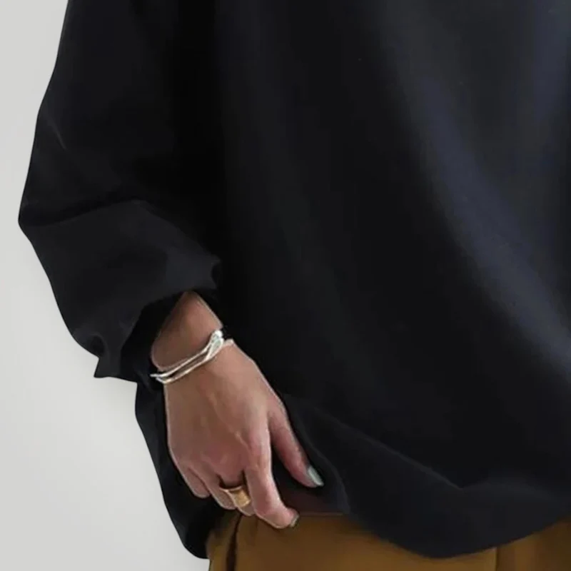 Damen Rollkragenpullover | Eleganter Pullover in Schwarz