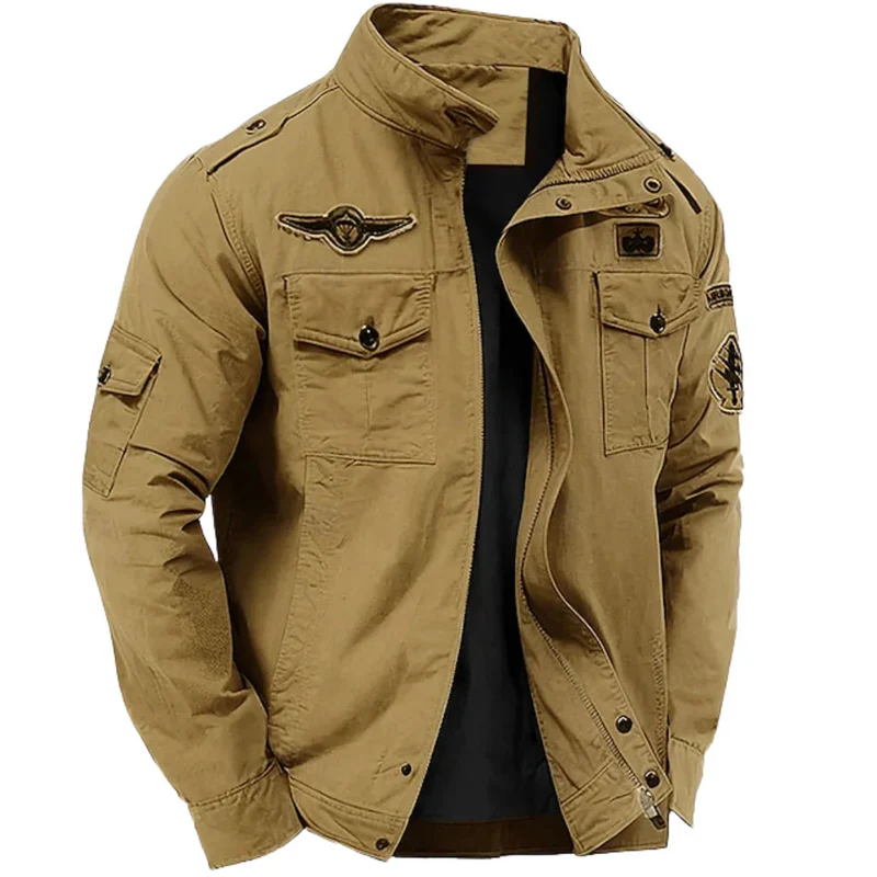 Jexrel - strukturierte Militärjacke