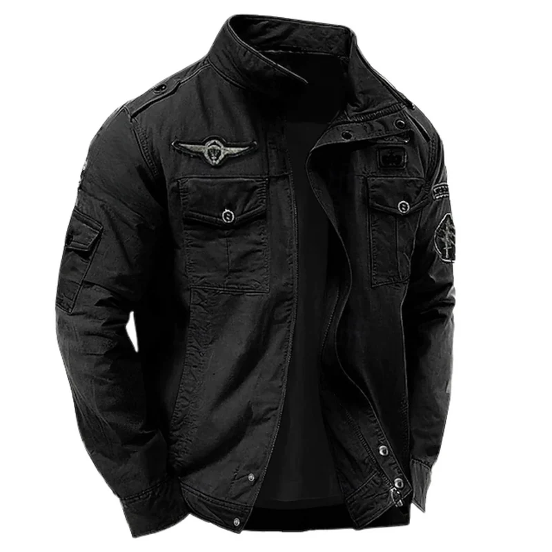 Jexrel - strukturierte Militärjacke