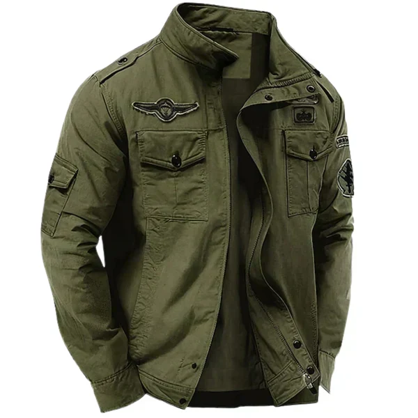 Jexrel - strukturierte Militärjacke