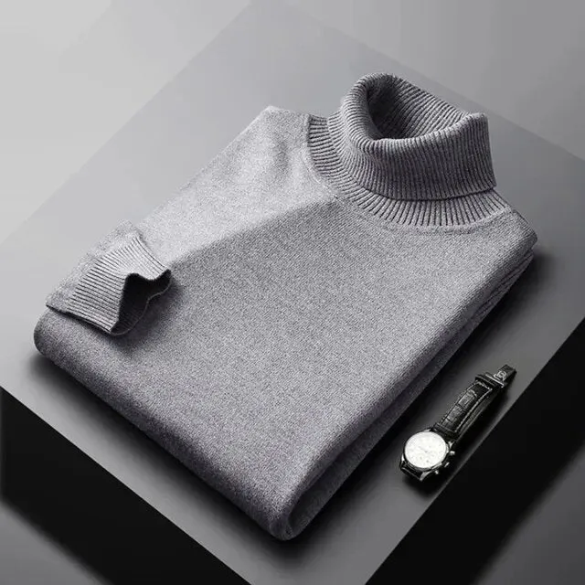 Tyrios - Klassischer Rollkragenpullover