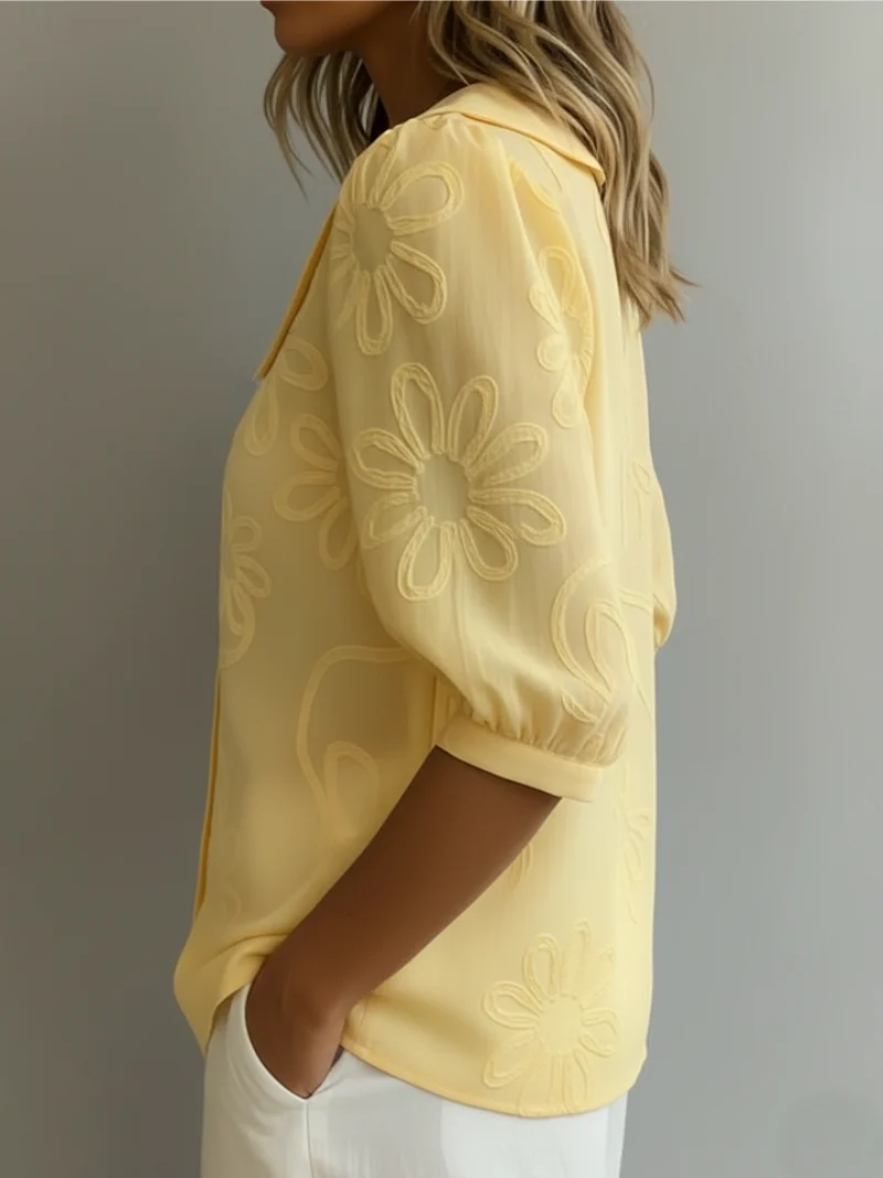 Amiliah - Soft-Touch-Bluse