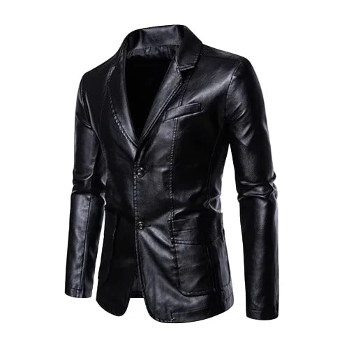 Thaddäus® | Business Casual Lederjacke