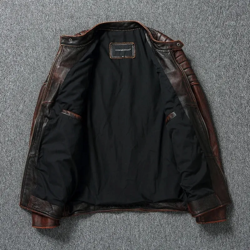 Rainer® | Vintage-Lederjacke
