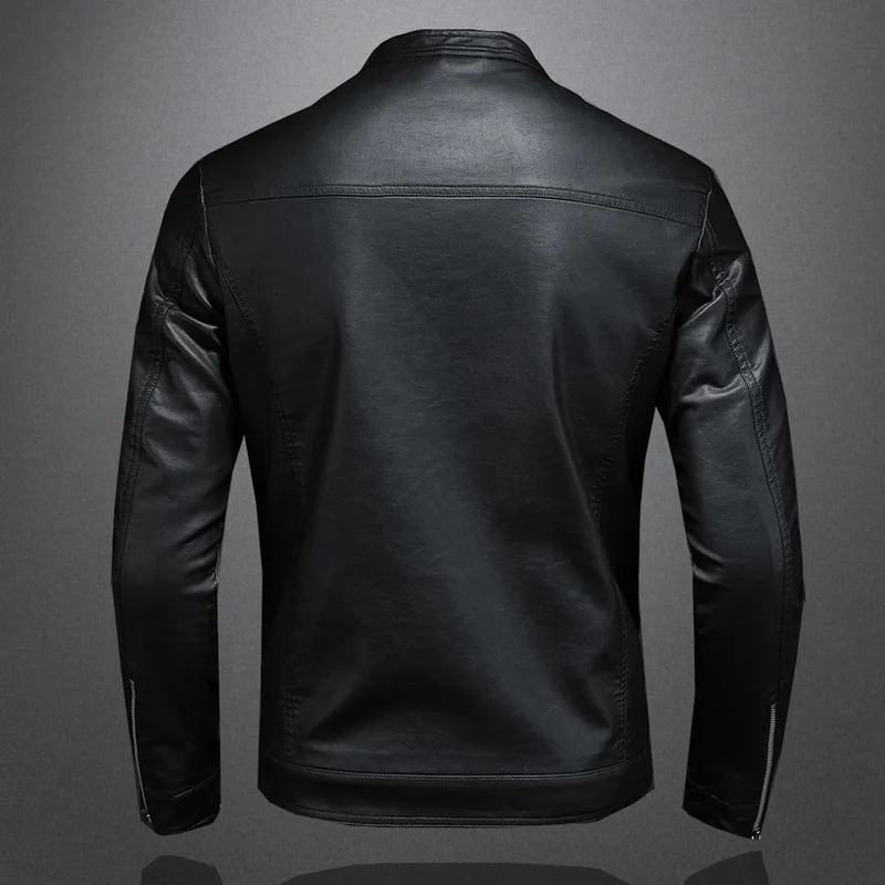 Severin® | Klassische Lederjacke