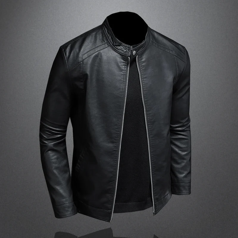 Severin® | Klassische Lederjacke