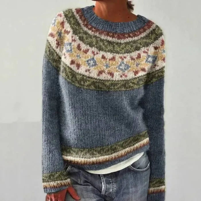 Ella™ - Stilvoller Retro-Pullover