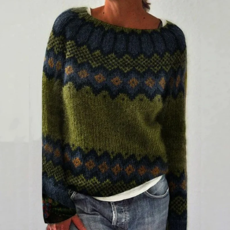 Anita™ - Gemütlicher Retro-Pullover