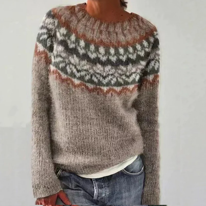 Chloe™ - Gemütlicher Retro-Pullover